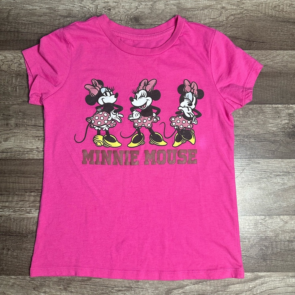 Minnie‎ Mouse Pink Kids T-Shirt, Size M